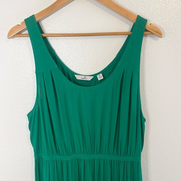 Green Tiered Maxi Dress Size XL, gf by Geren Ford - Picture 4 of 13